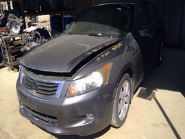2009 HONDA ACCORD, GRAY, EX-L, 3.5L, AT,  A25082
